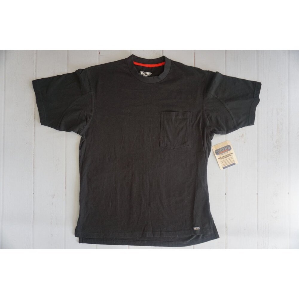 Smith’s Short Sleeve Extended-Tail Pocket Gusset Tee - Size L, NWT - Picture 2 of 8